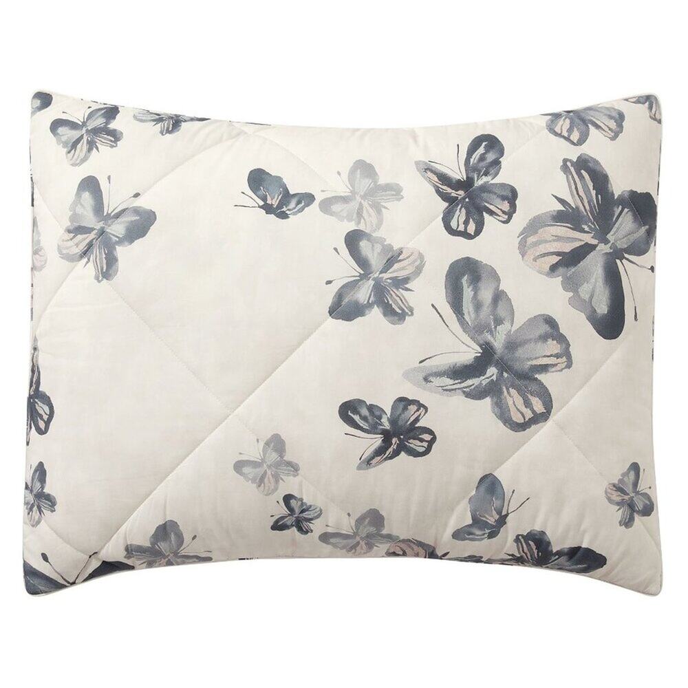 2 Pottery Barn Quilted Comforter Standard Shams Butterfly Kisses Percale NWT